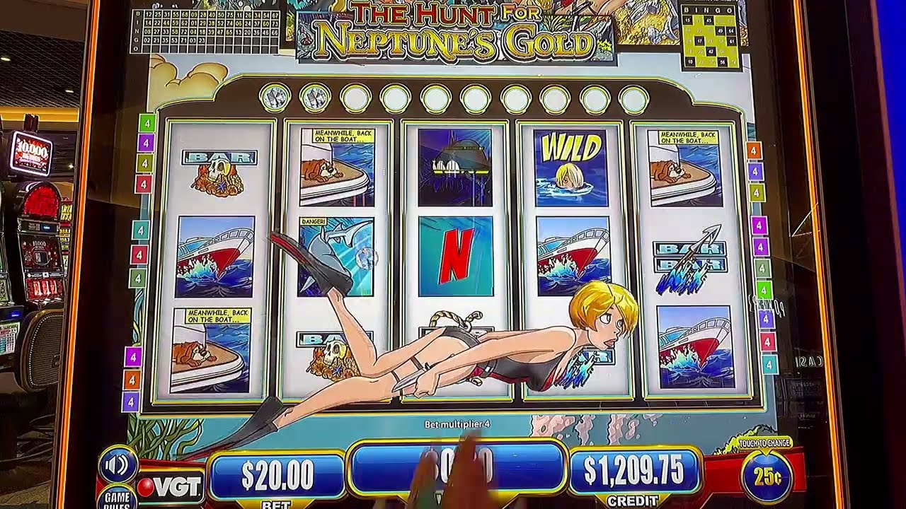 Hunt for Neptune's Gold slot machine tips